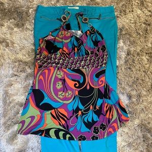 Designer Bundle 2 tops and crop pants